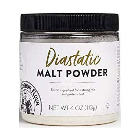 diastatic malt powder 4 oz by king arthur flour.